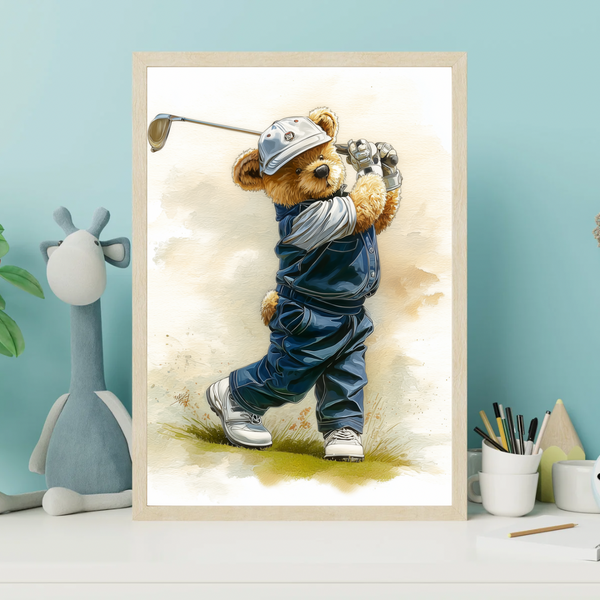 Golfing Bear - The Drive