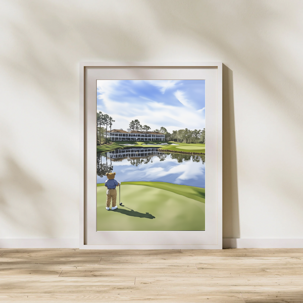 The Golfing Bear - Sawgrass