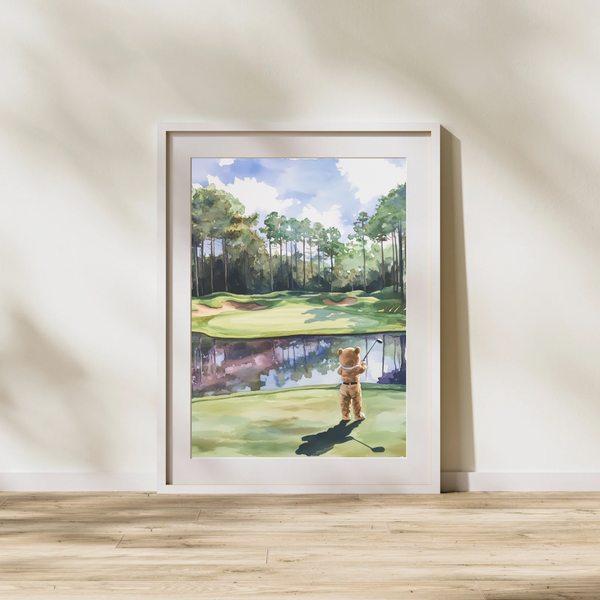 The Golfing Bear - Augusta