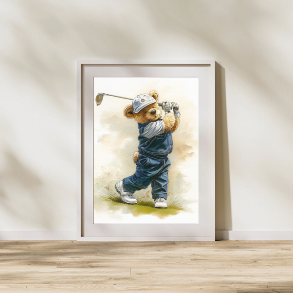 Golfing Bear - The Drive