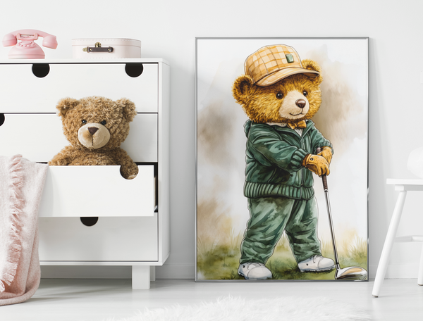 The Golfing Bear - Looking On