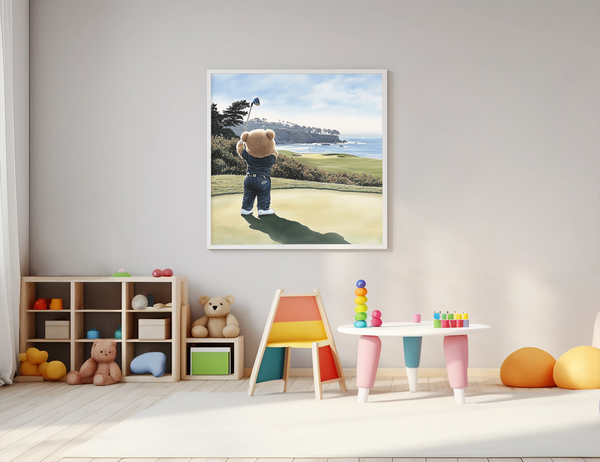 The Golfing Bear - Torrey Pines